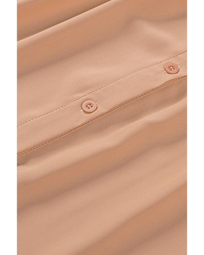 Azura Exchange Button-up Loose Long Sleeve Shirt - L