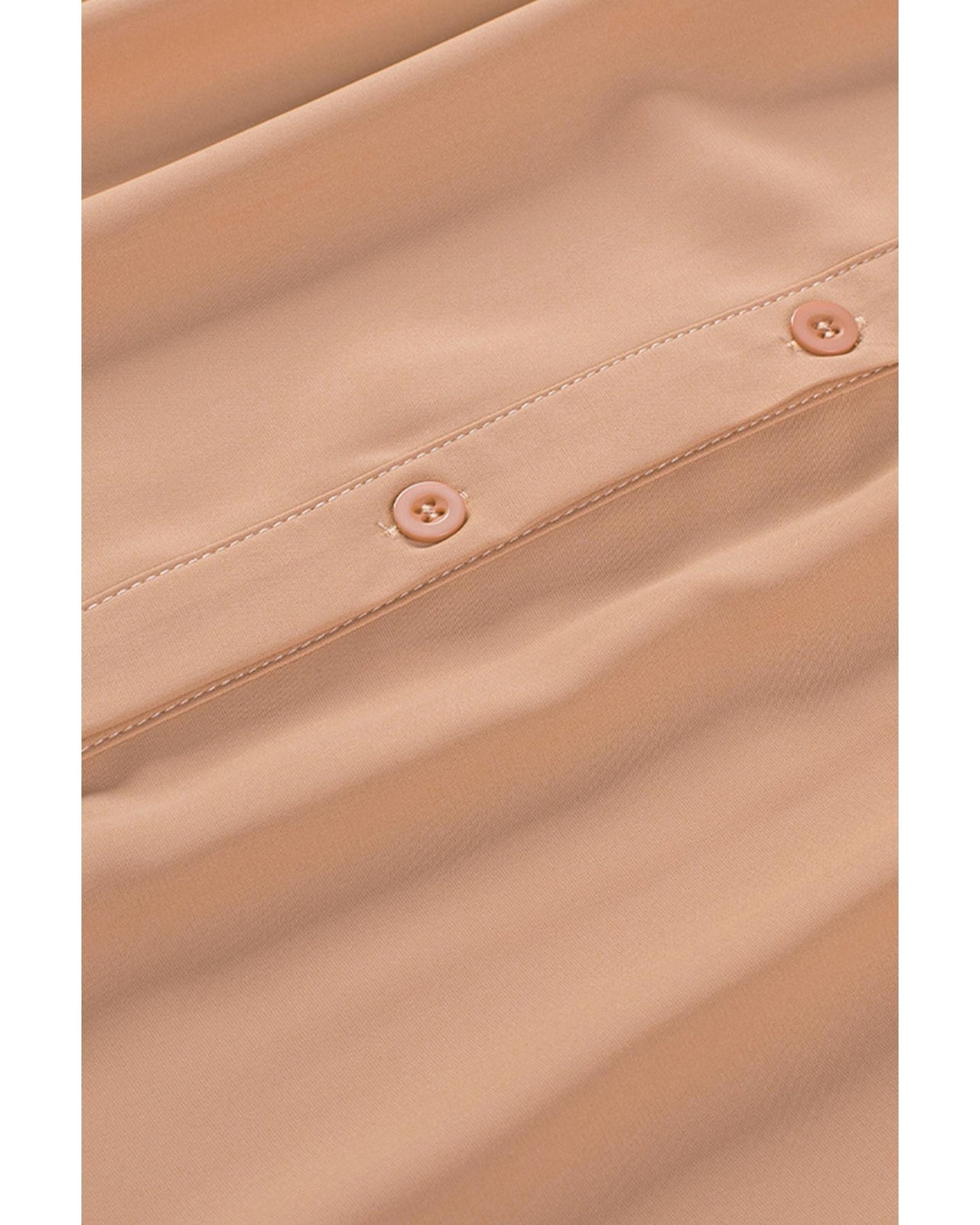 Azura Exchange Button-up Loose Long Sleeve Shirt - M