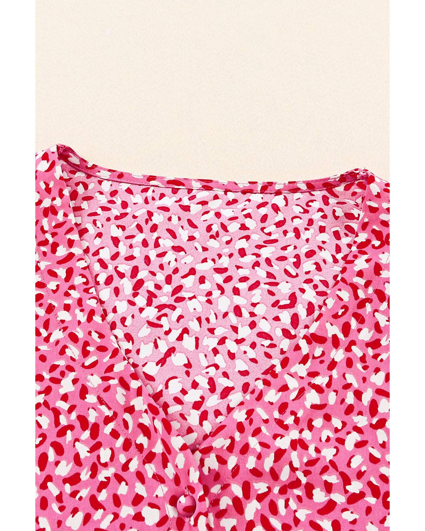 Azura Exchange Buttoned Ruffle Sleeve Shirt - L