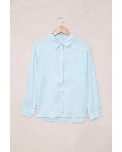 Azura Exchange Basic Textured Solid Color Shirt - 2XL