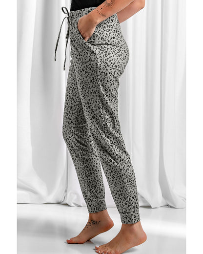 Azura Exchange Breezy Leopard Joggers - XL