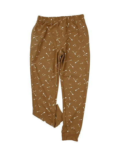 Azura Exchange Arrow Print Slim-fit High Waist Pants - L