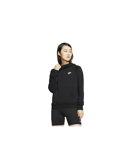 Fleece Funnel Neck Hoodie - L
