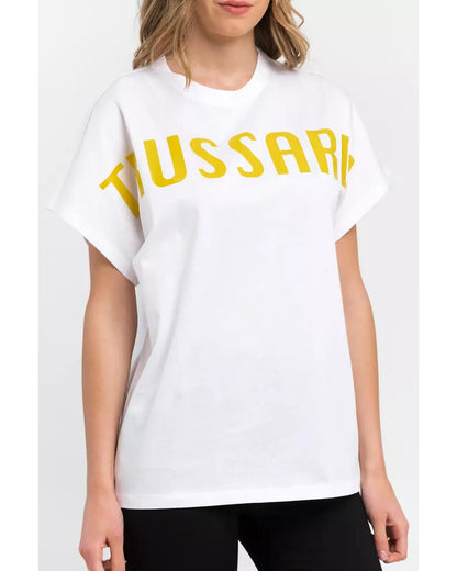 Regular Fit Kimono Model T-shirt with Maxi Lettering Print 2XS Women