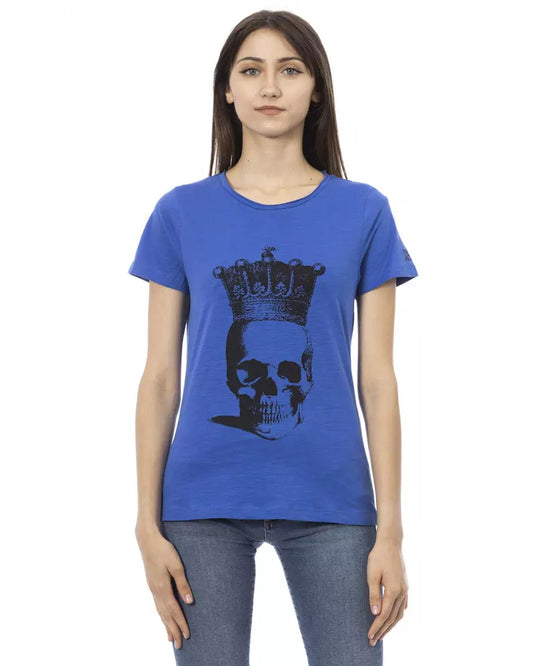 Short Sleeve T-shirt with Front Print S Women