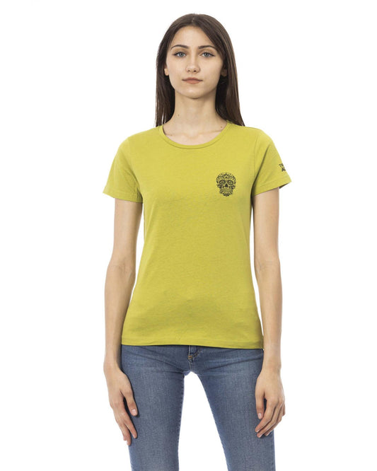 Short Sleeve T-shirt with Front Print XS Women