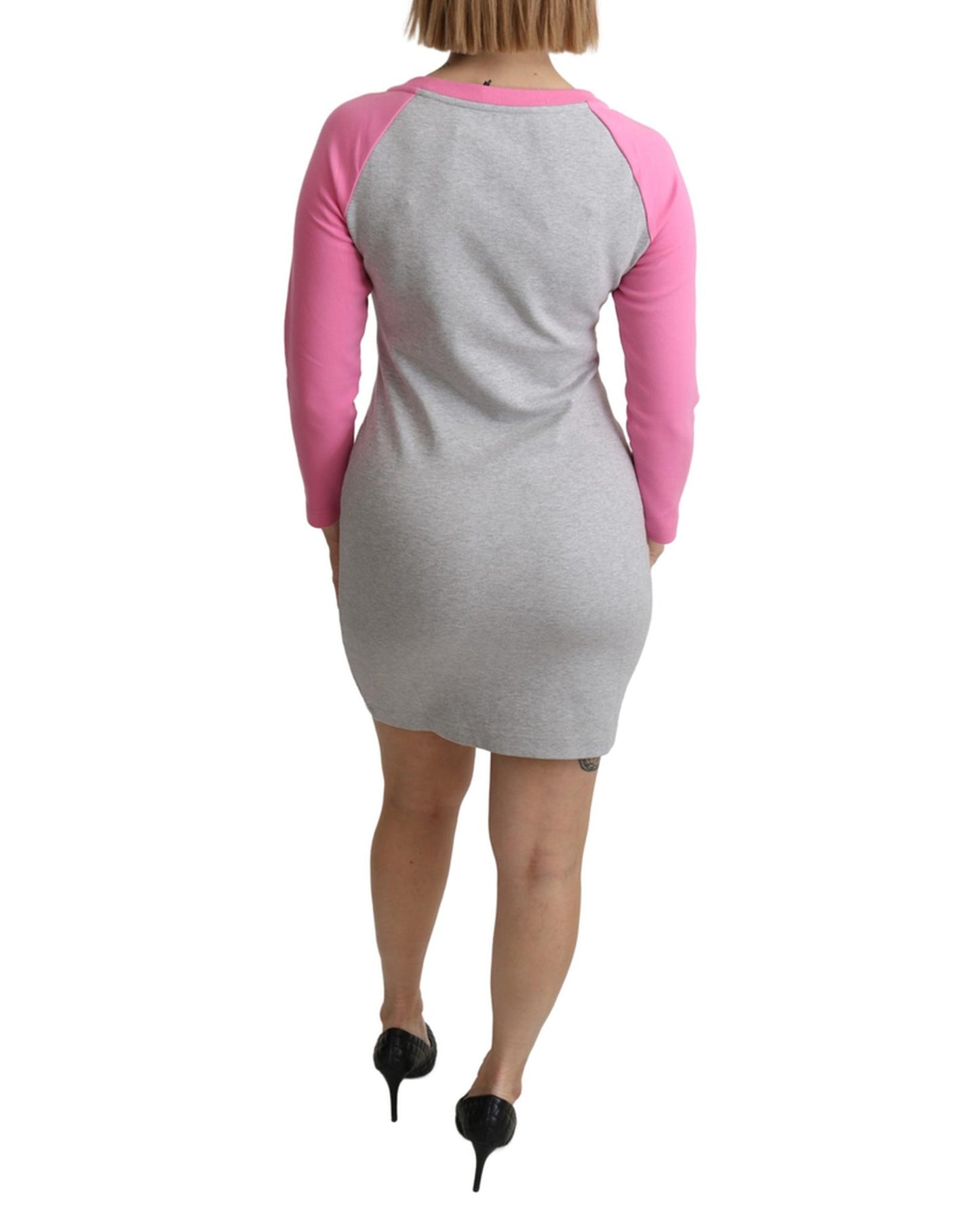 Crew Neck 3/4 Sleeve Sweater Dress with My Little Pony Motive 40 IT Women