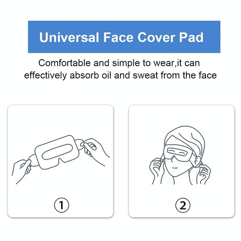100 Eye Mask Pads For 3D Glasses - Vr Compatible