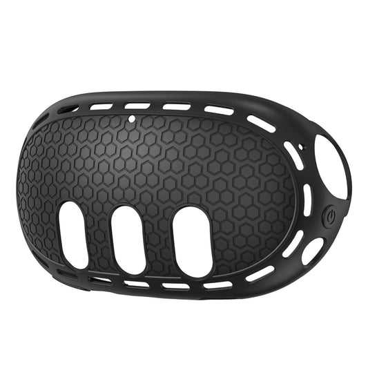 Silicone Vr Host Case For Meta Quest 3 - Fits All Sizes - Black