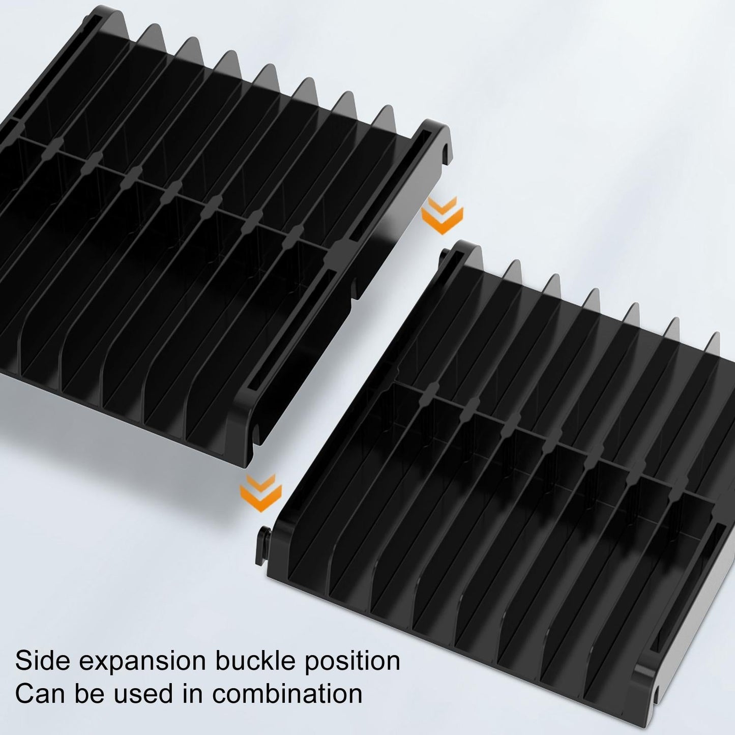 Desktop Cd Storage Stand - Large Capacity Black