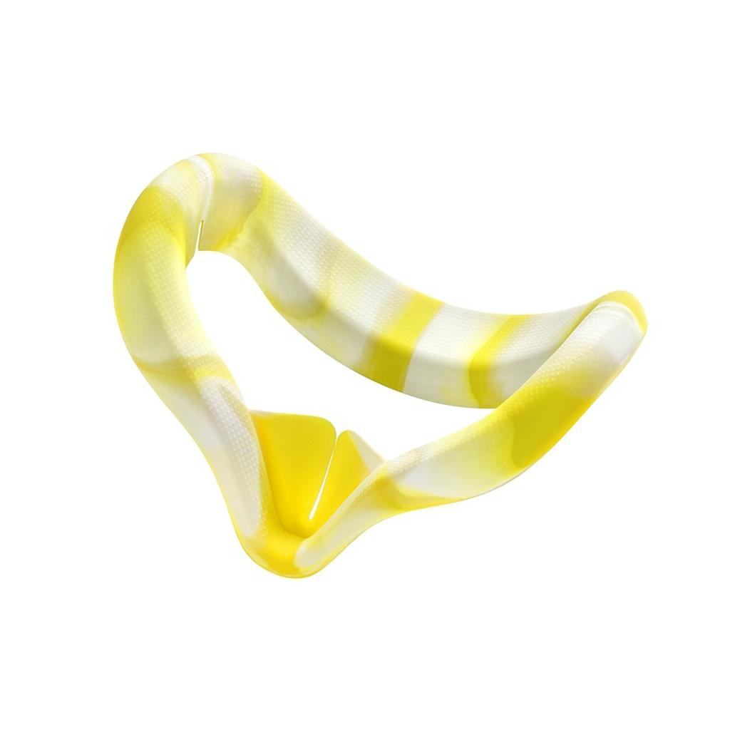 Silicone Vr Eye Cover For Oculus Quest 2 - Anti-Sweat - White Blue
