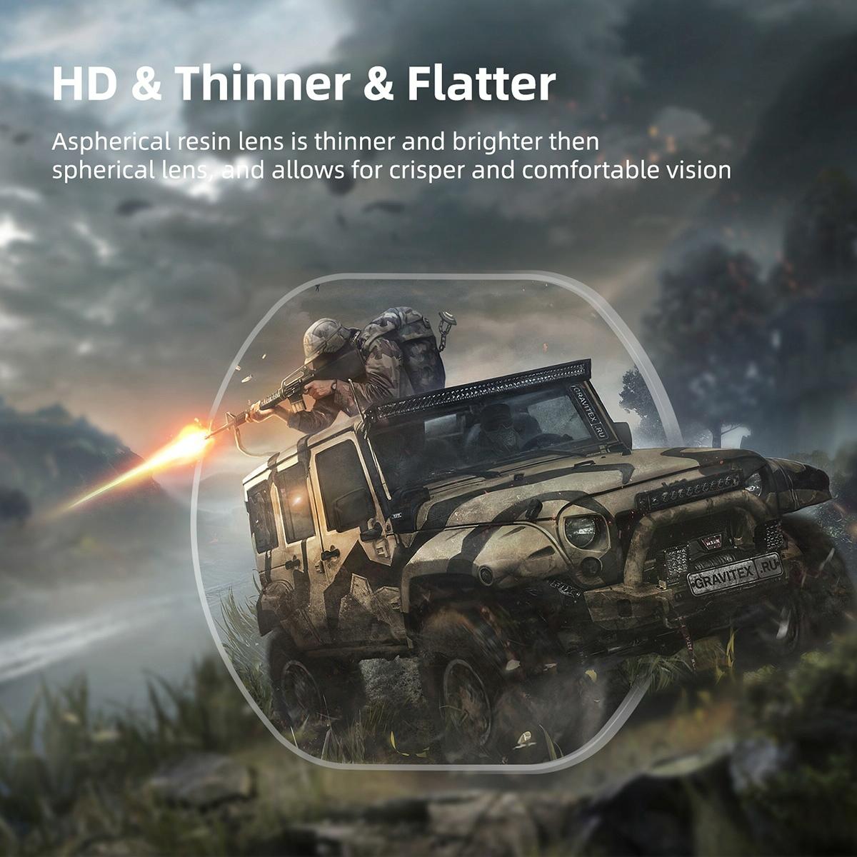Vr2 Hifylux Myopia Glasses For Playstation - Enhance Your Gaming Experience - -1.0D