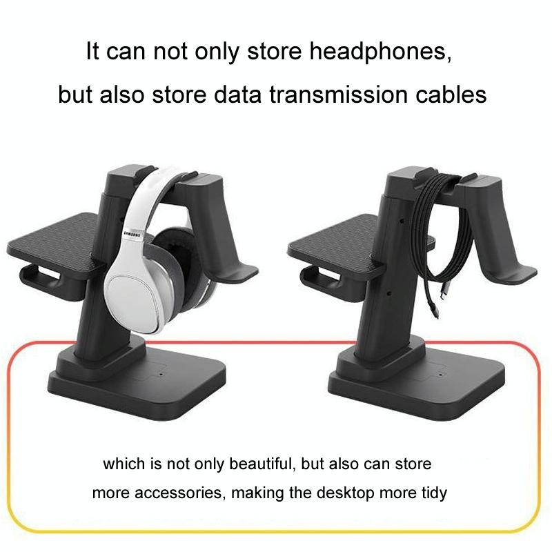 Universal Vr Headset Handle Bracket - Compatible With Pico4 Meta Quest Rift S Htc - Black