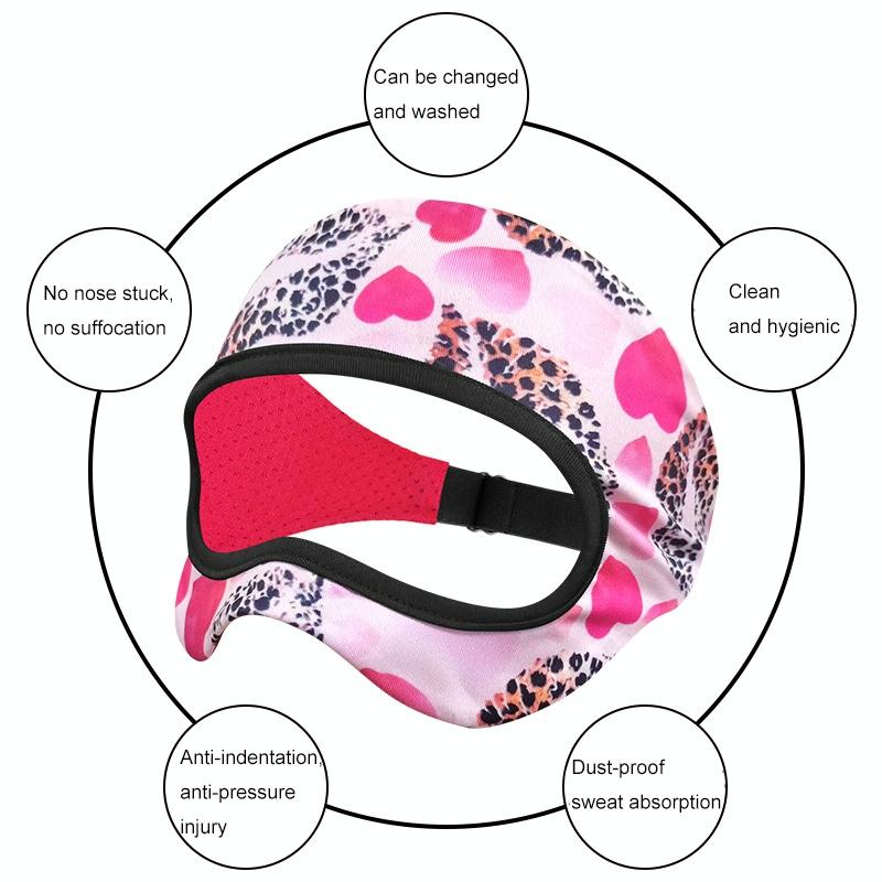 Breathable Vr Eye Mask - Sweatproof - Love Flower