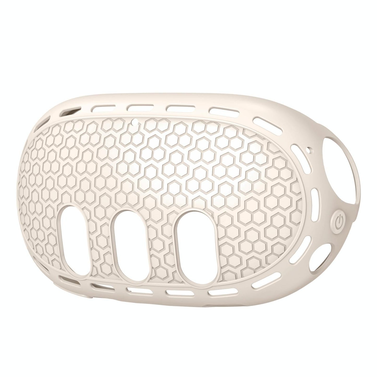 Silicone Vr Host Case For Meta Quest 3 - Fits All Sizes - White