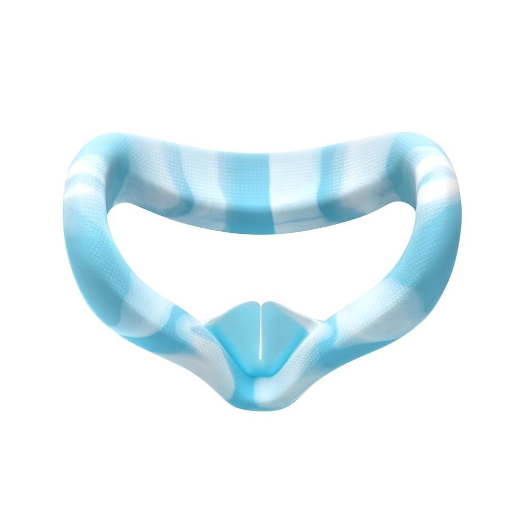 Silicone Vr Eye Cover For Oculus Quest 2 - Anti-Sweat - White Pink