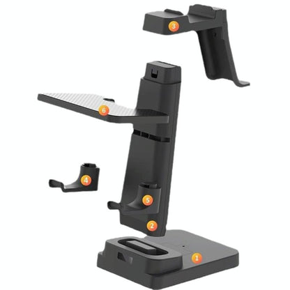 Universal Vr Headset Handle Bracket - Compatible With Pico4 Meta Quest Rift S Htc - White