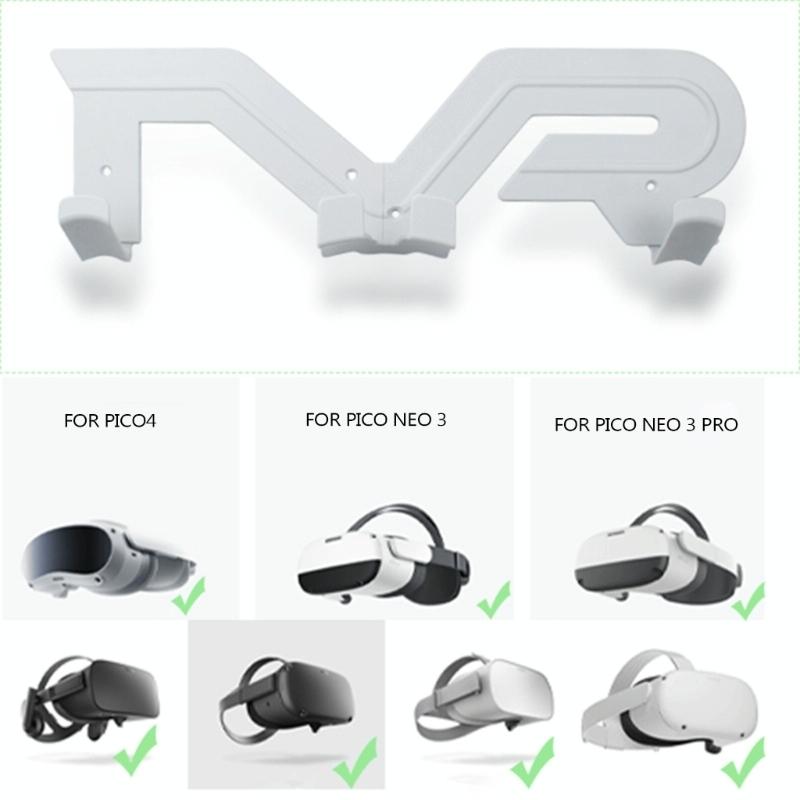 Universal Vr Wall Mount Stand - Compatible - Black