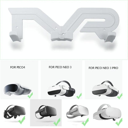Universal Vr Wall Mount Stand - Compatible - Black