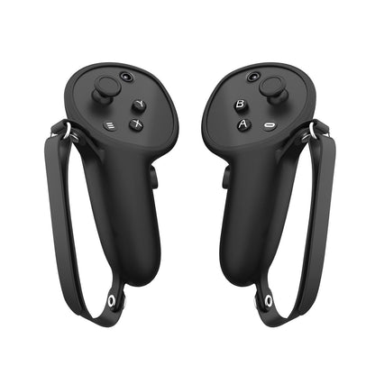 Pair Of Silicone Vr Handle Cases For Meta Quest Pro - Red