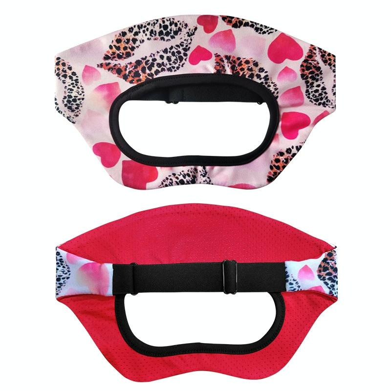 Breathable Vr Eye Mask - Sweatproof - Cashew Flowers