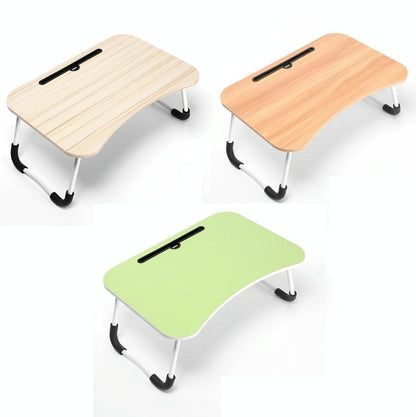 Portable Folding Desk With Fan & Lamp - Compact Design - Eye Grotection Green