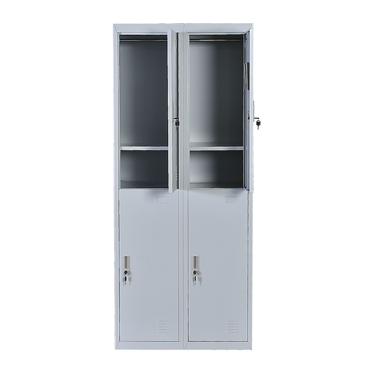 Four-Door Office Gym Shed Storage Locker