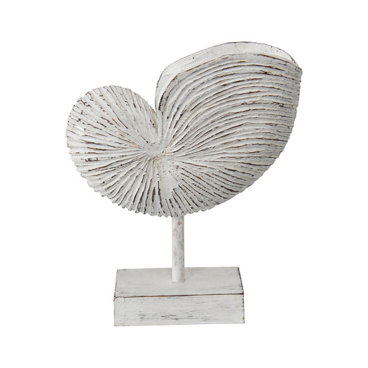 Handcrafted Shell Figurine On Base 26x27cm