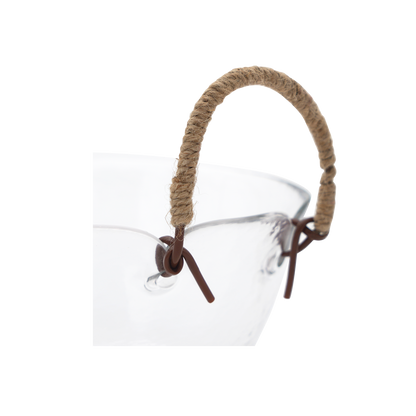 Ruban Glass Salad Bowl