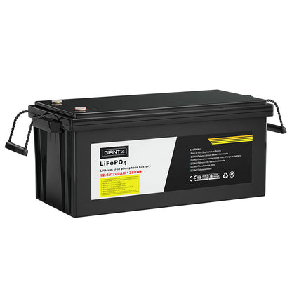Giantz 200AH 12.8V LiFePO4 Lithium Iron Battery Rechargeable 4WD Solar Camping