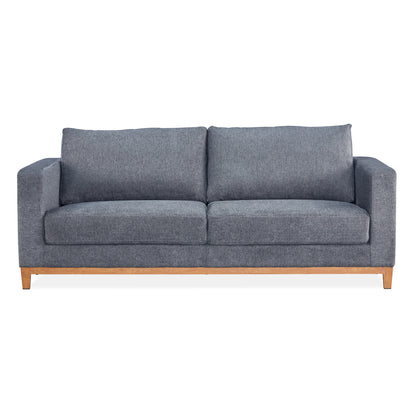 Emily 2 Seater Sofa Fabric Uplholstered Lounge Couch Grey