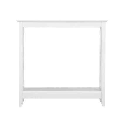 Coastal Console Table in White