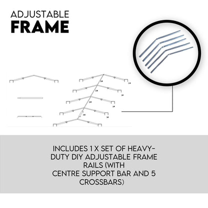 7X5 TRAILER CAGE CANVAS COVER (600mm) Heavy Duty Canvas Best Quality Waterproof