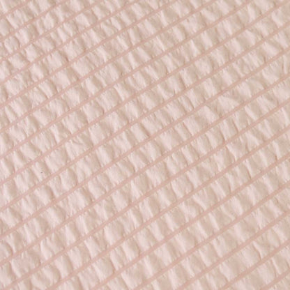 Ardor Ingrid Blush Seersucker Stripe Quilt Cover Set Double