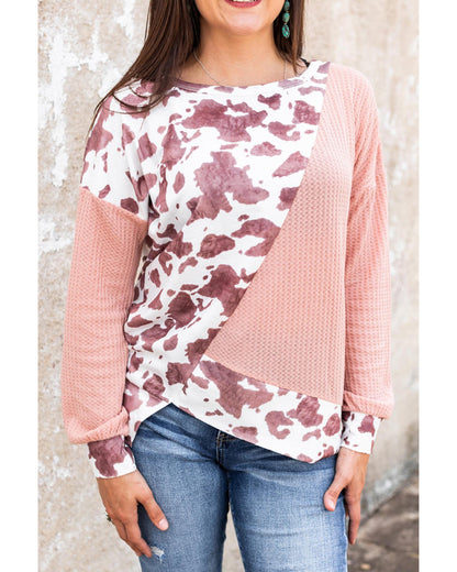 Azura Exchange Asymmetrical Long Sleeve Top - S