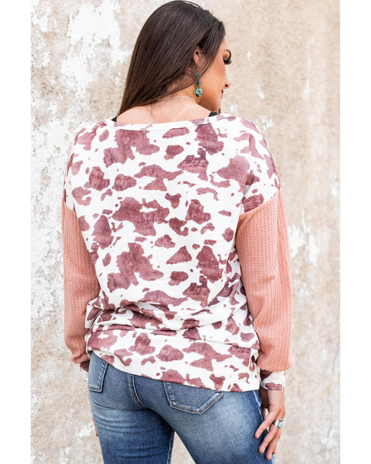 Azura Exchange Asymmetrical Long Sleeve Top - S