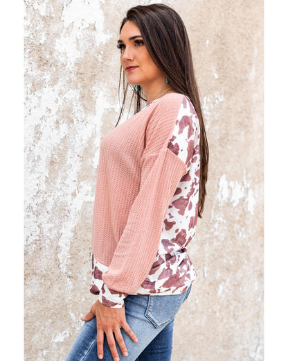 Azura Exchange Asymmetrical Long Sleeve Top - S