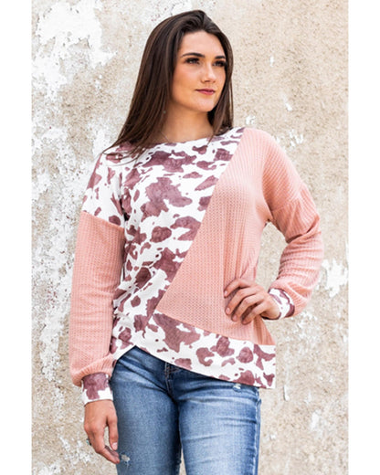Azura Exchange Asymmetrical Long Sleeve Top - S