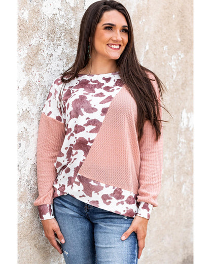 Azura Exchange Asymmetrical Long Sleeve Top - S