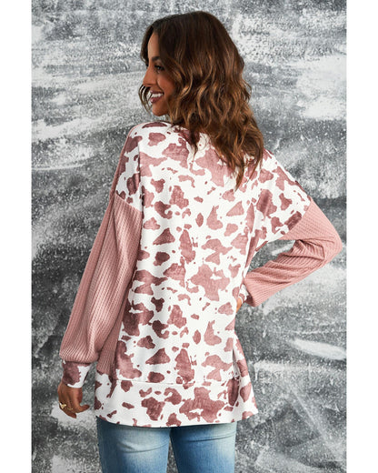 Azura Exchange Asymmetrical Long Sleeve Top - S