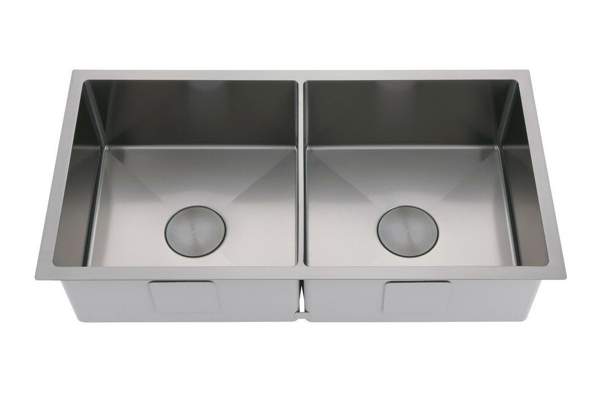 2023 Burnished Brass Gold stainless steel 304 double bowl kitchen sink