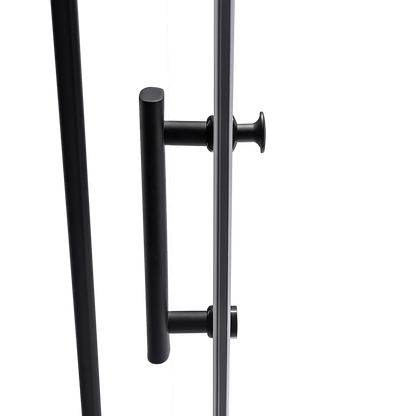 Shower Screen 900x700x1900mm Framed Safety Glass Pivot Door By Della Francesca