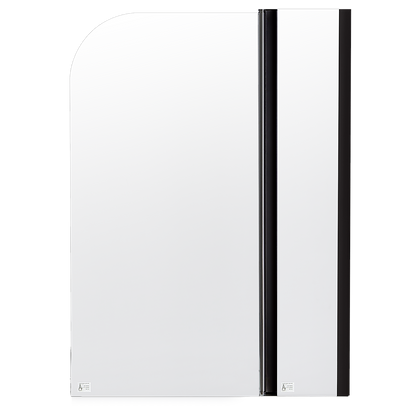 180° Pivot Door 6mm Safety Glass Bath Shower Screen 800x1400mm By Della Francesca