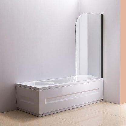 180° Pivot Door 6mm Safety Glass Bath Shower Screen 900x1400mm By Della Francesca