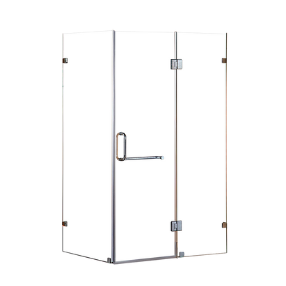 1200 x 900mm Frameless 10mm Glass Shower Screen By Della Francesca