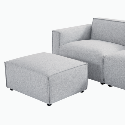 Bryce Ottoman Modular Fabric Sofa