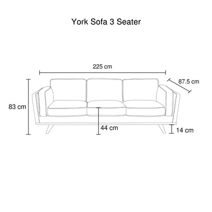 3 Seater Faux Leather Sofa Brown Lounge Set for Living Room Couch with Wooden Frame